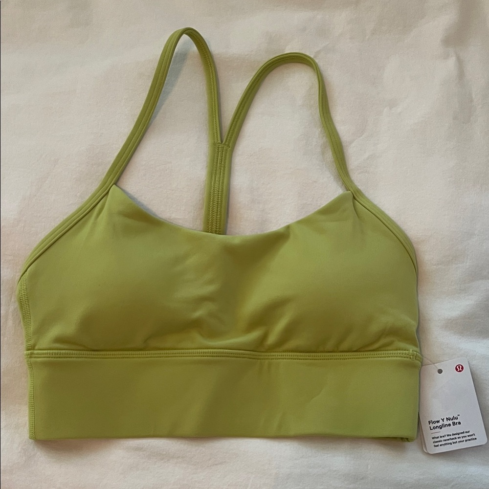 Women's Lime Green Sports Bra